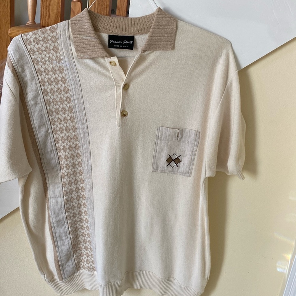 Franco Ponti - Made in Italy Size L would fit in a loose relaxed fashion.